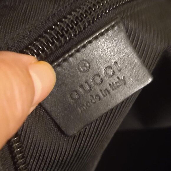 Authentic Gucci GG Monogram Web Tote - Picture 9 of 13